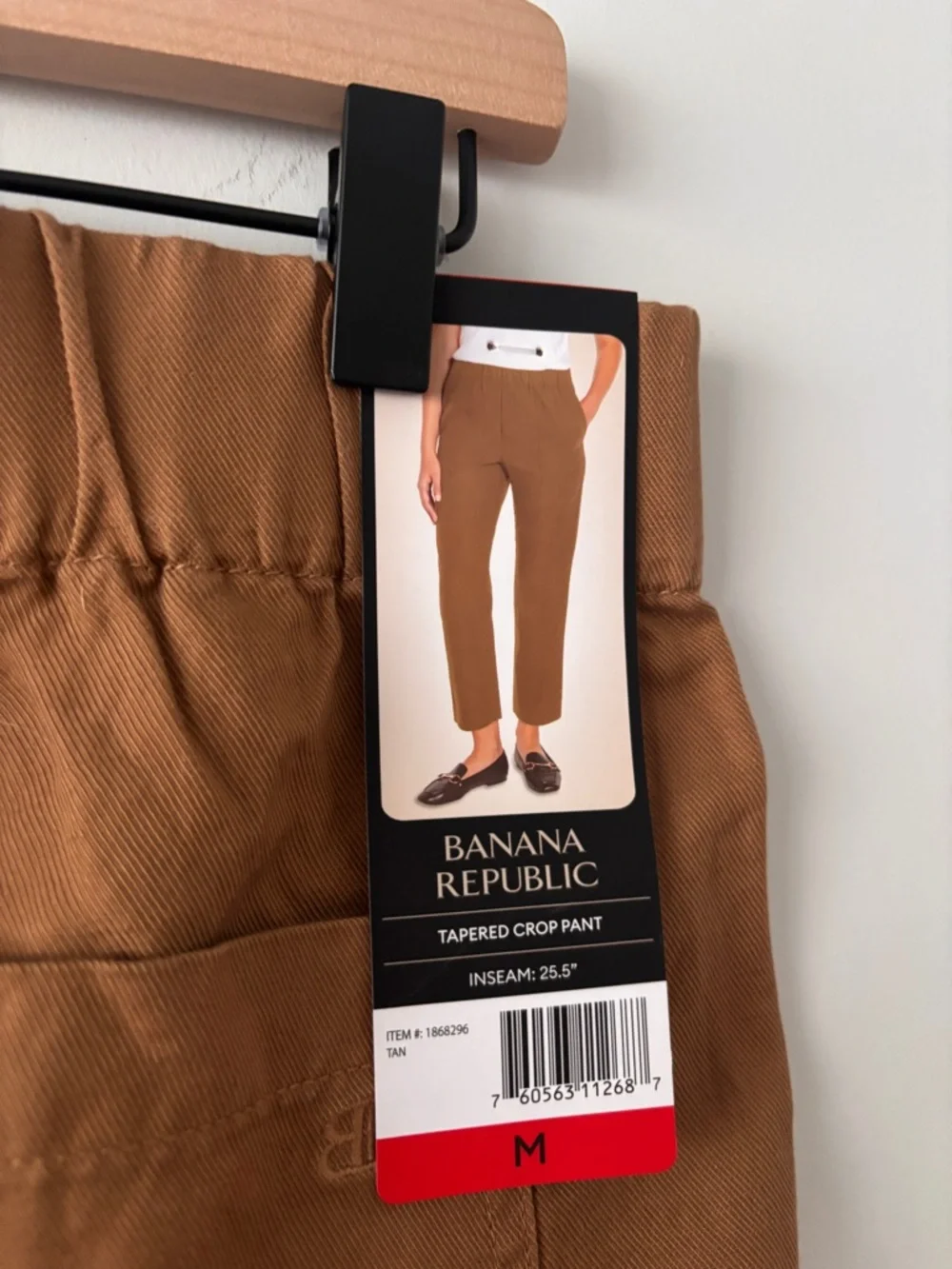 Banana Republic Women's Chino Pants in Warm Camel - Picture 3 of 3
